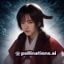 李晓薇，信息检索方向硕士，戴耳机，在电脑前工作，学术氛围